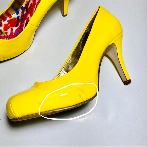 Yellow Patent Pump by MADDEN GIRL “GETTA” … - Picture 3 of 5
